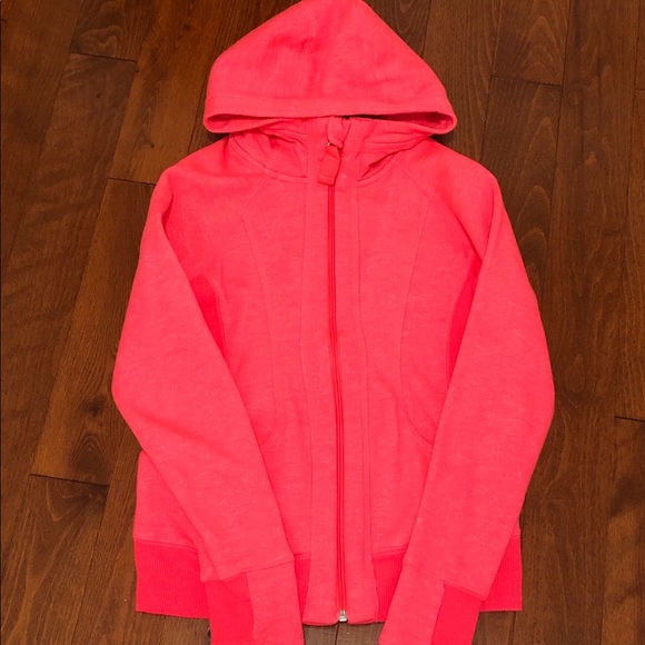 Pink/coral girls sweater - Picture 1 of 3